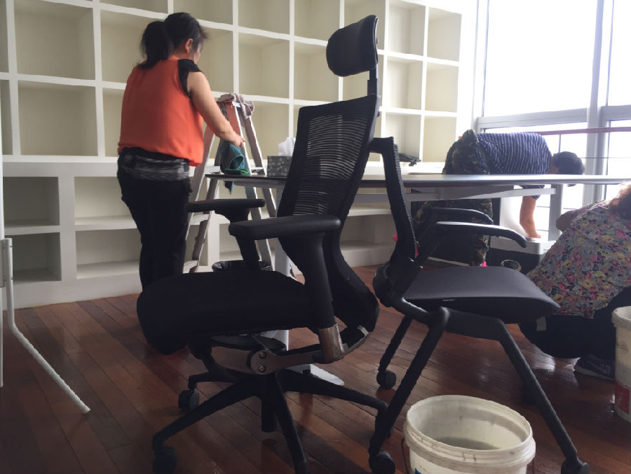 万州区办公室清洁案例